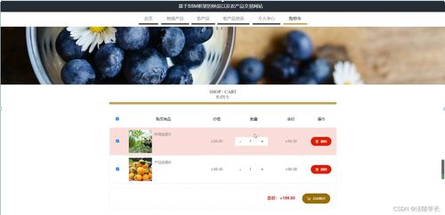 基于SSM框架的秧苗及农产品交易网站设计与实现——以QM237项目为例的计算机网络工程解决方案
